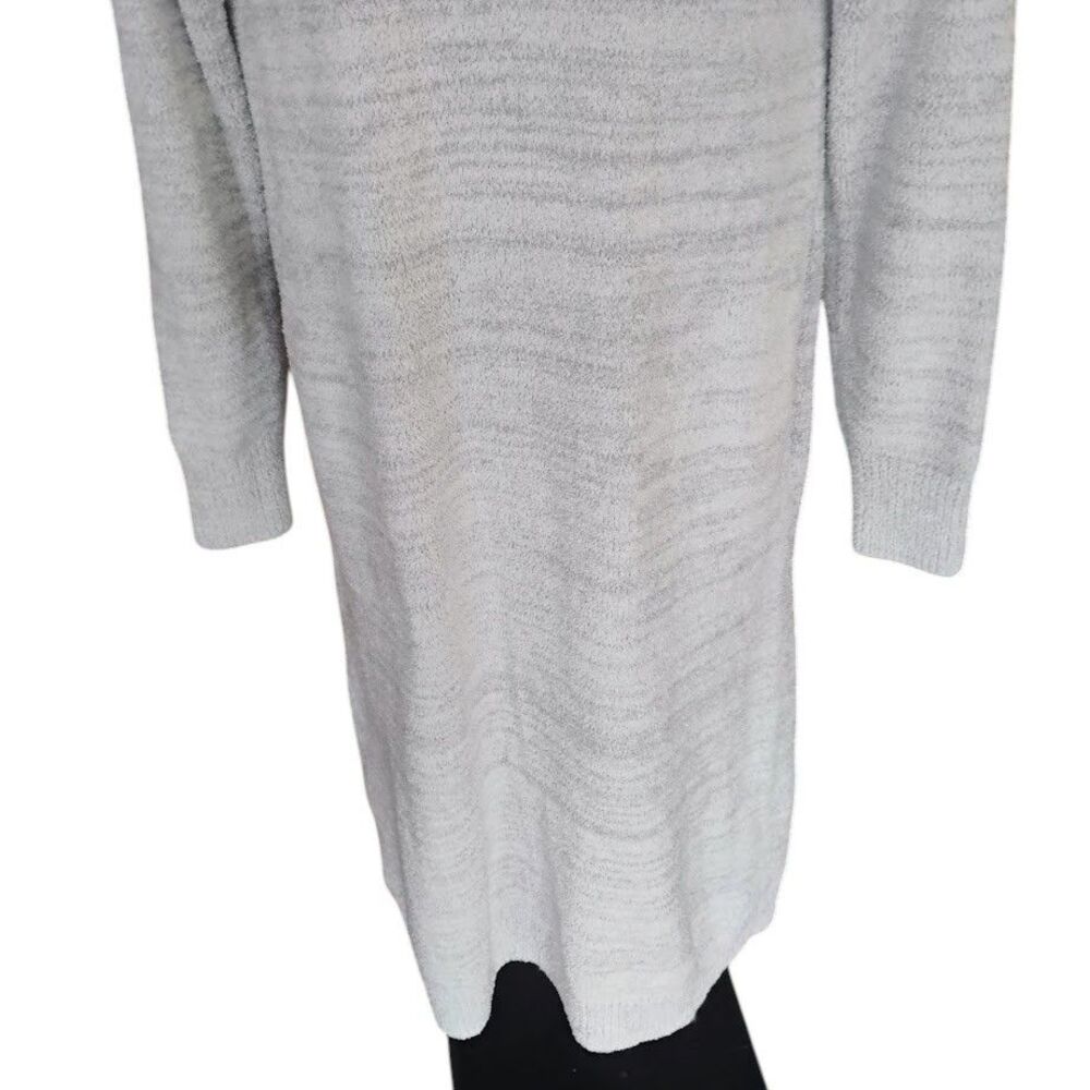 Softies Marshmallow Lounger PJ Gown S/M Heather Gray Long Sleeve Oprah's Fav - Picture 5 of 16